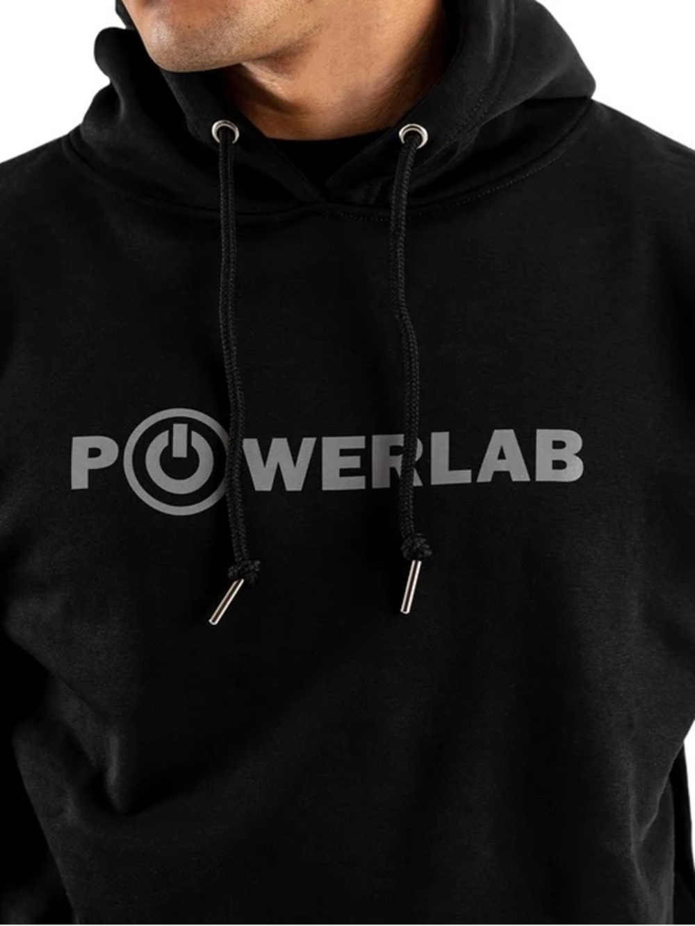 Men's Black Graphic Hoodie